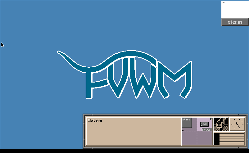 Fvwm2 a OpenBSD 6.6