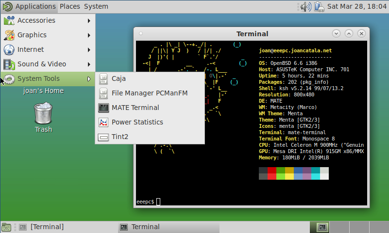 Mate a OpenBSD 6.6