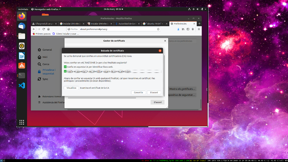 Instal·lant el DNI Electrònic a Ubuntu 19.04 i 19.10