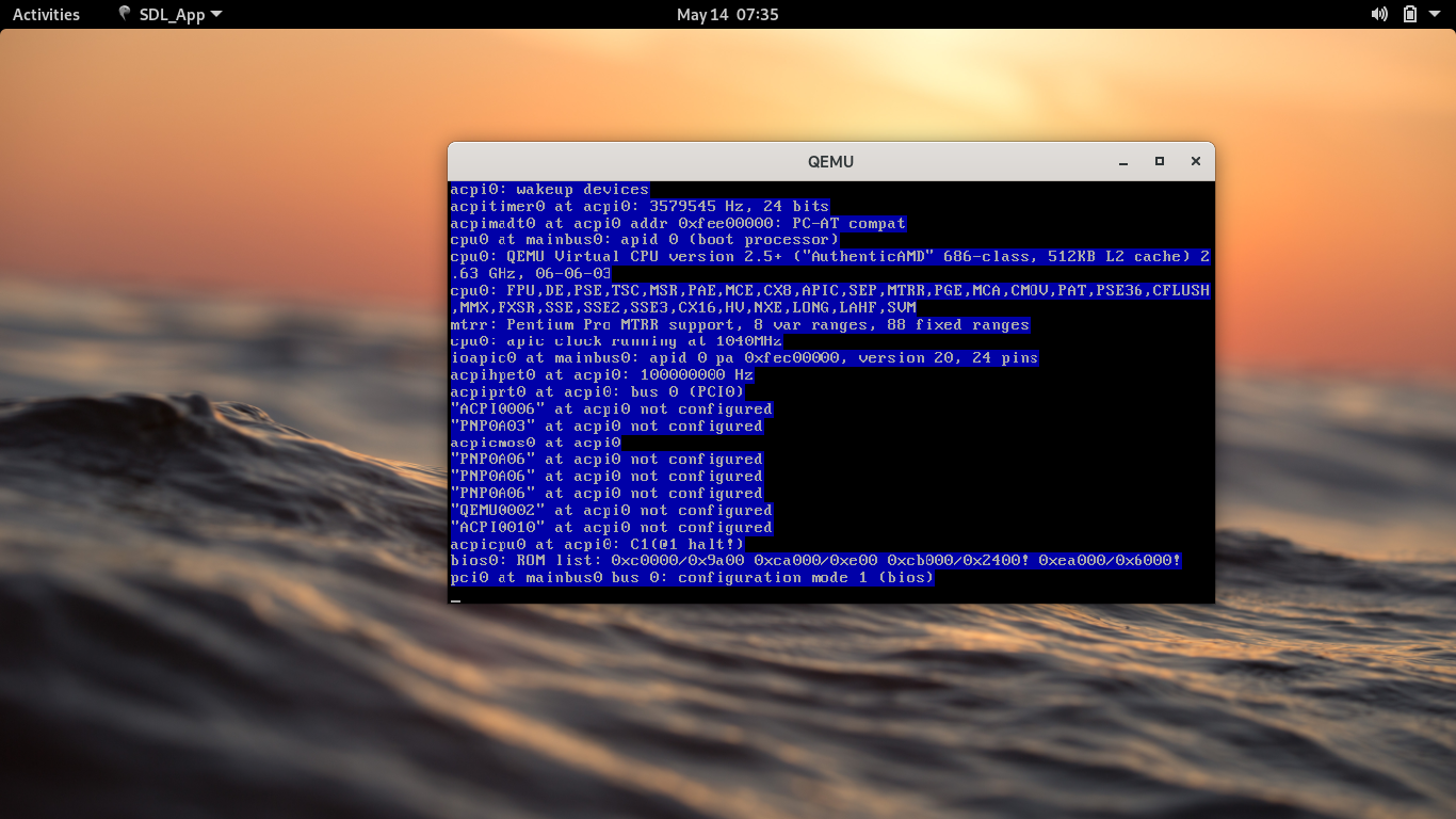 Virtualització d'OpenBSD 6.9 amb qemu