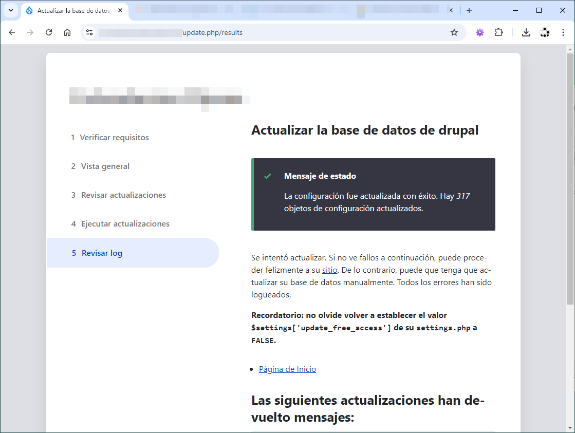 actualitzar Drupal 10.2 a 10.3