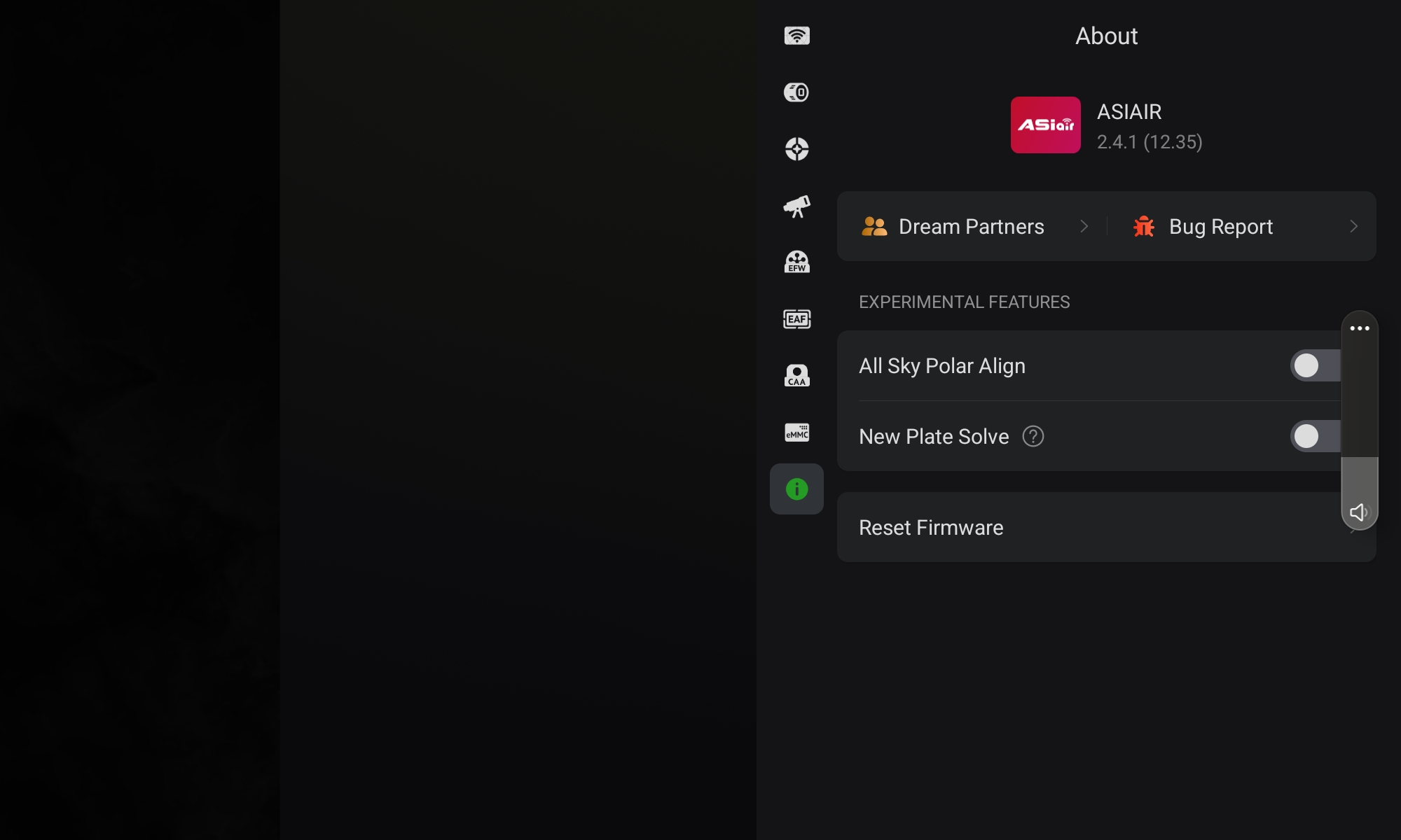 Configurar la Wifi a AsiAir Plus