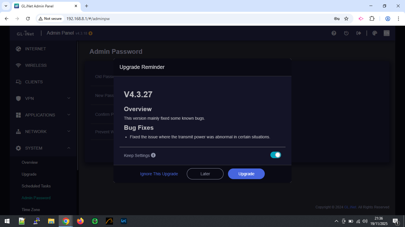 firmware SHADOW GL .iNet GL-AR300M16