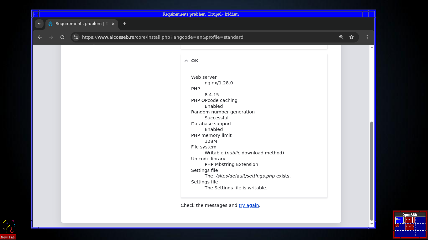 instal·lació de Drupal 11