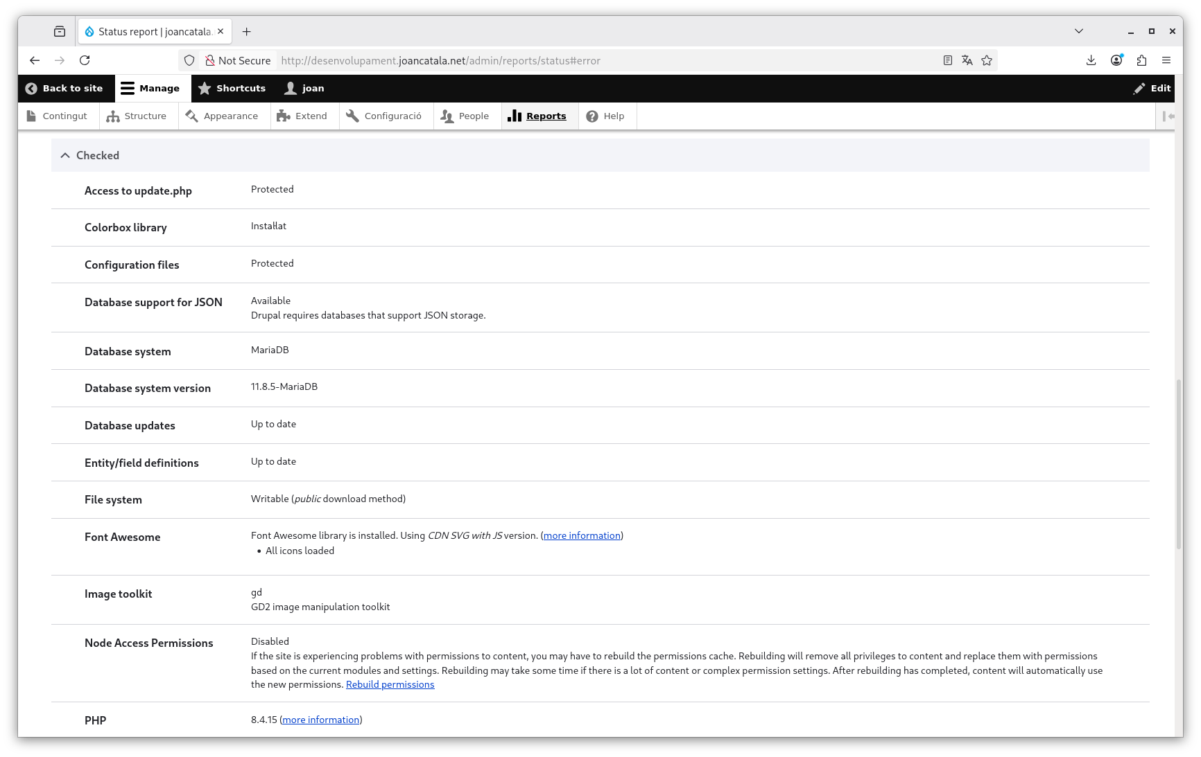 Actualització a Drupal 11