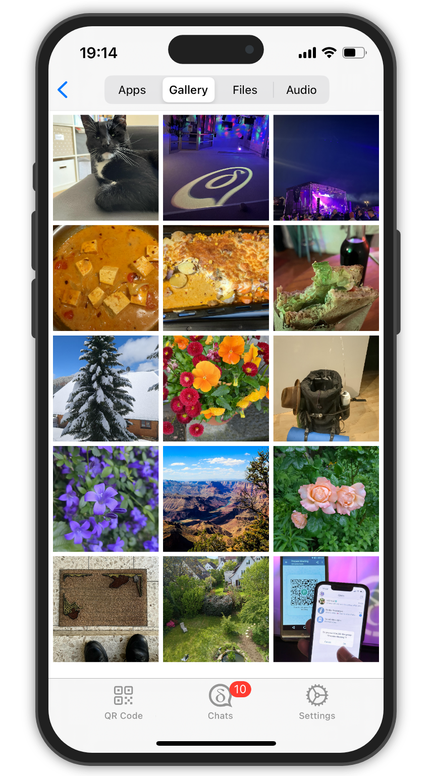 Delta Chat missatgeria de codi obert