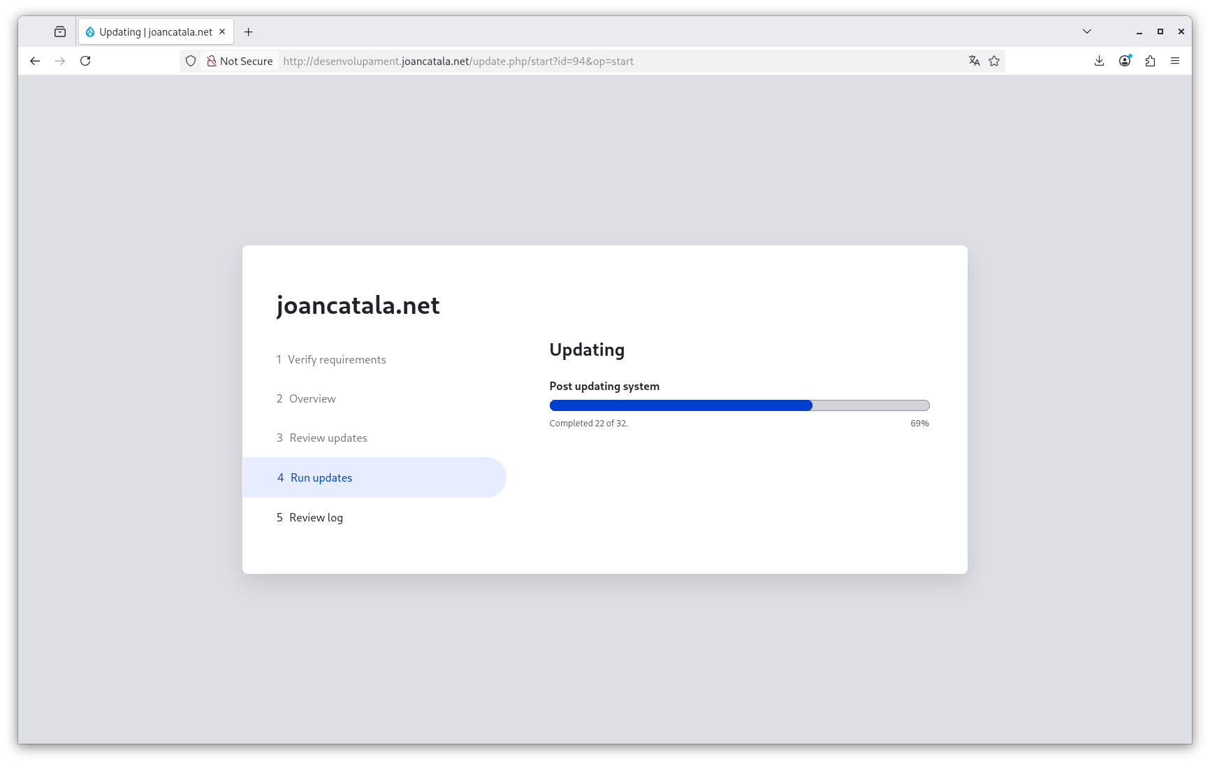 Actualització a Drupal 11