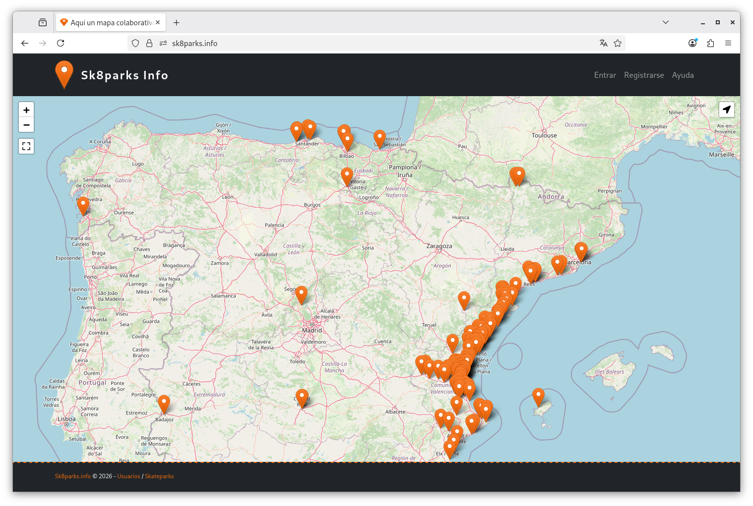 Skateparks España a http://sk8parks.info - www.sk8parks.info