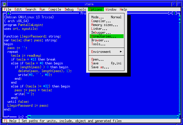 Free Pascal fpc a OpenBSD