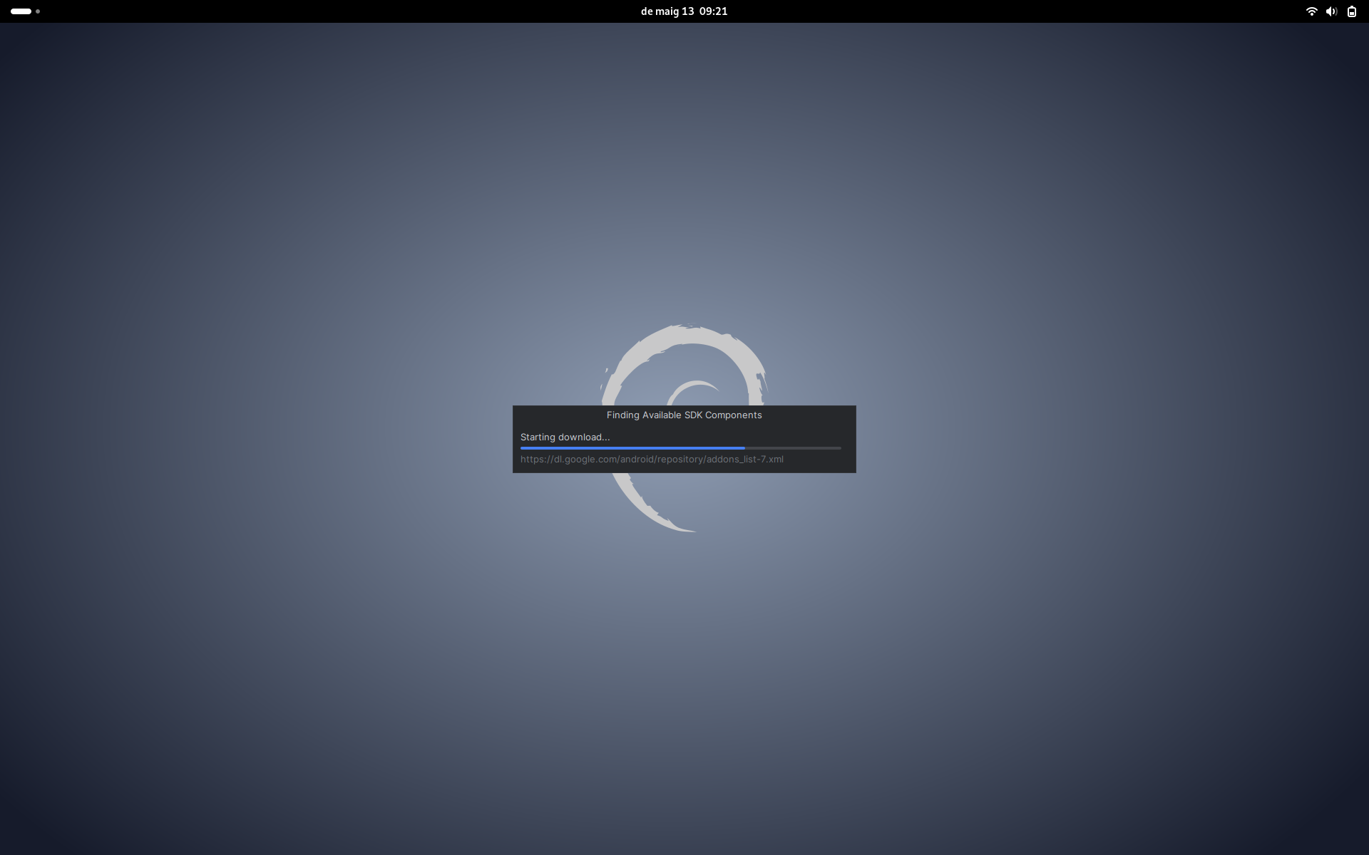 Descarreguem Android Studio a Debian GNU/Linux 13