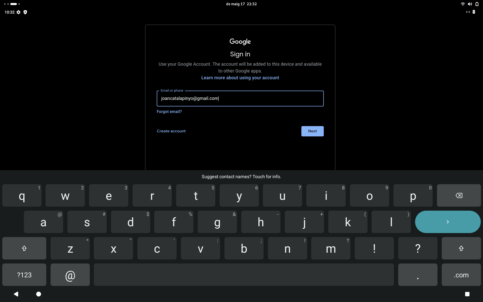 waydroid a Debian GNU/Linux 13 Trixie