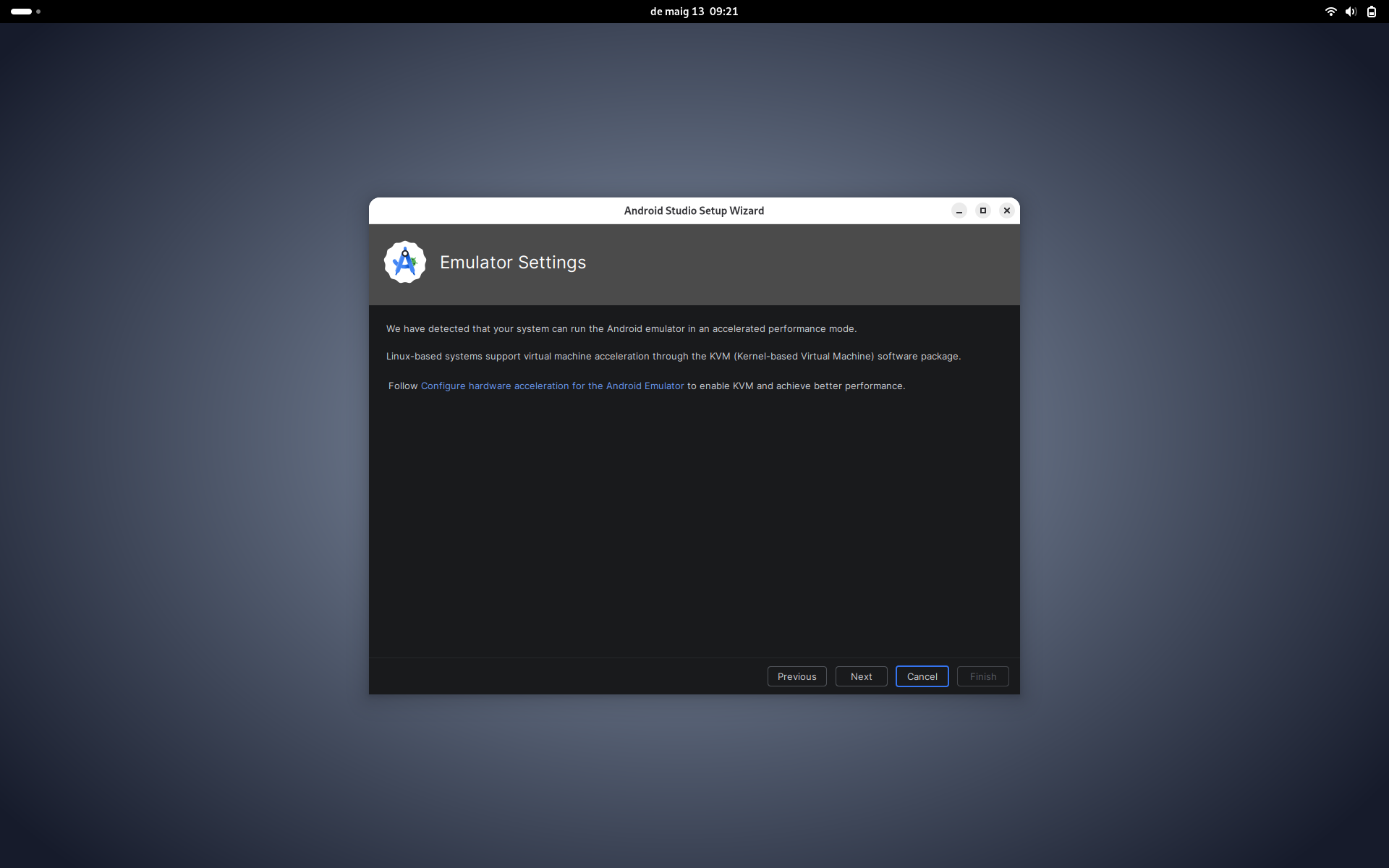 Descarreguem Android Studio a Debian GNU/Linux 13