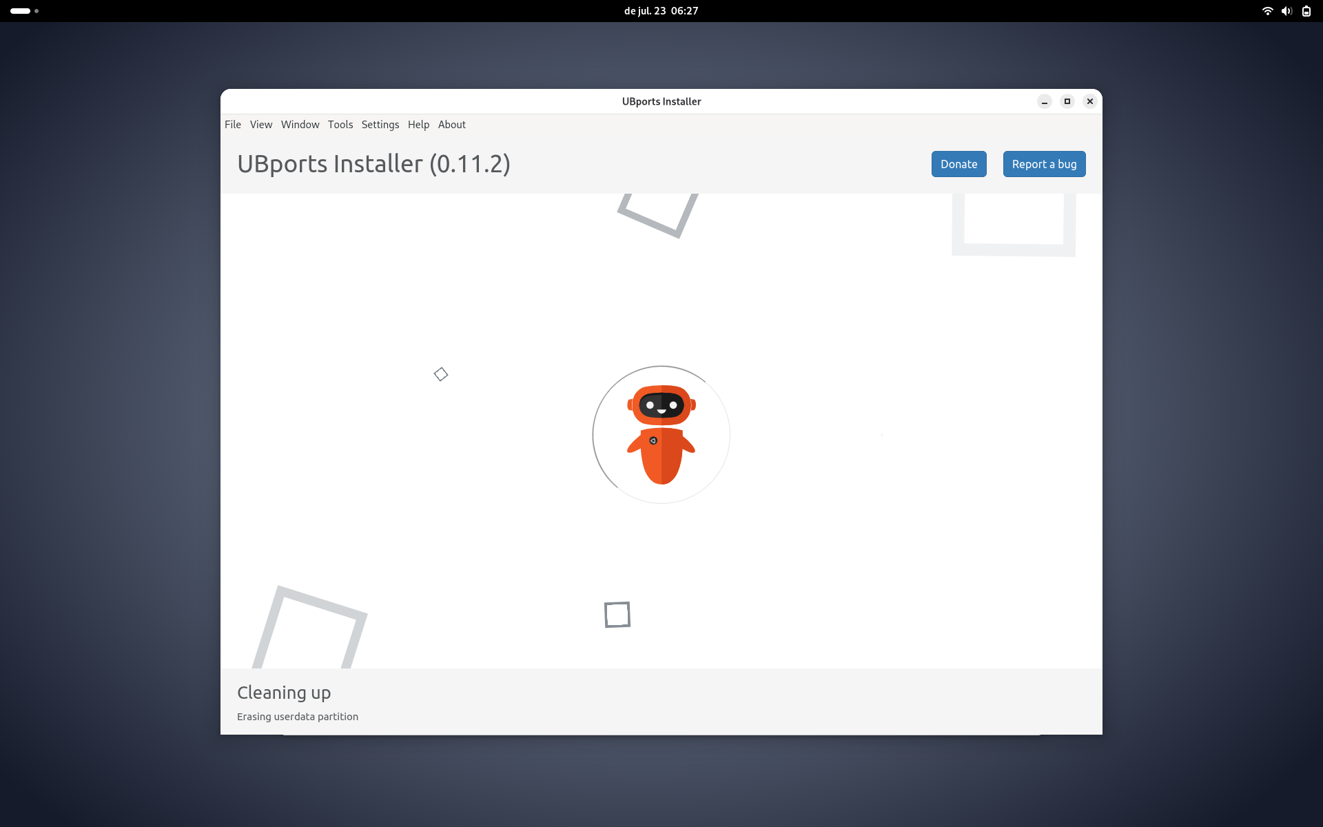 Reinstal·lant Ubuntu Touch UBports