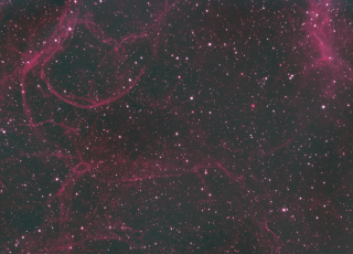 Simeis 147 (Nebulosa de l'Spaguetti, gener 2022)