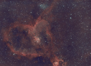 Nebulosa del Cor (6 de gener de 2021, València)