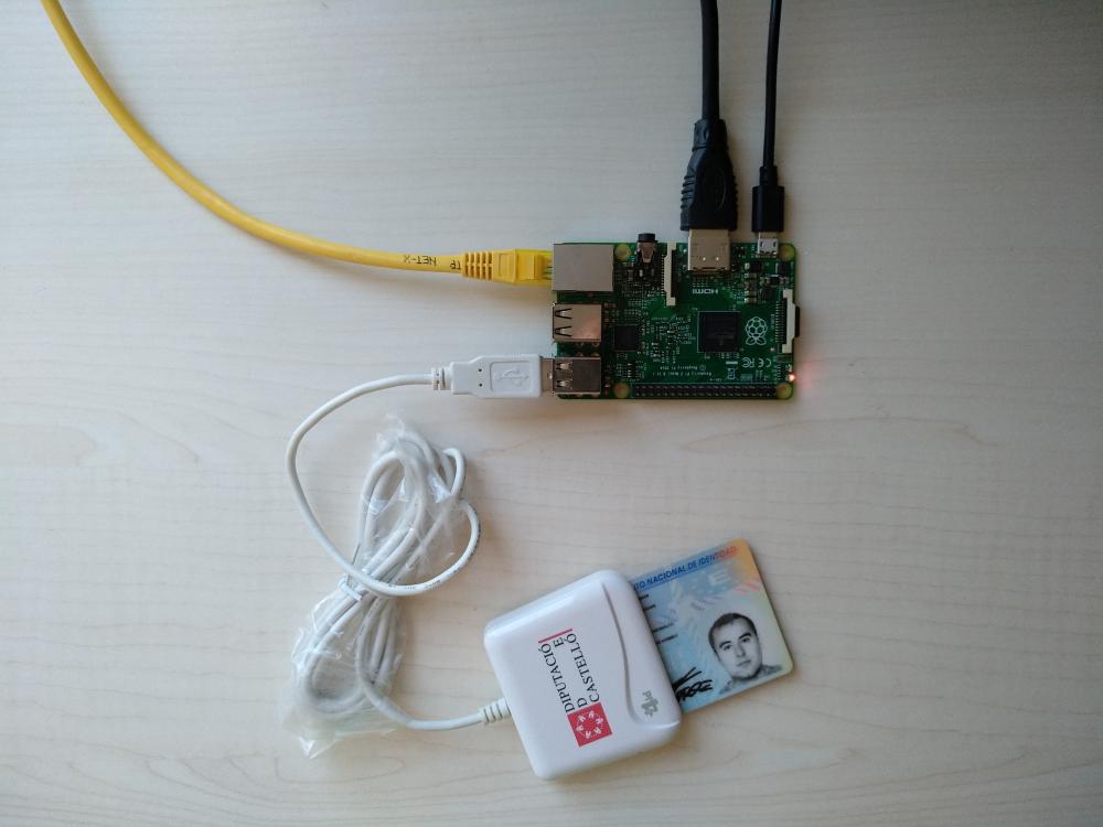 Configuració del DNI Electrònic amb una Raspberry Pi