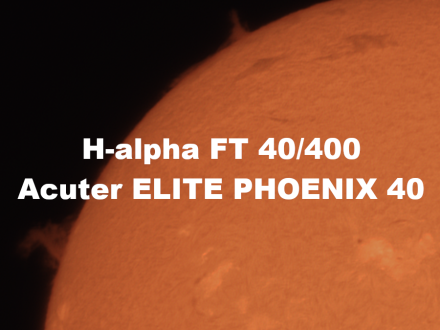 La meua primera captura cromosfera astrofotografia solar