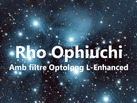 Processant la regió de Rho Ophiuchi capturat amb la càmera color ASI294MC Pro i filtre L-Enhanced