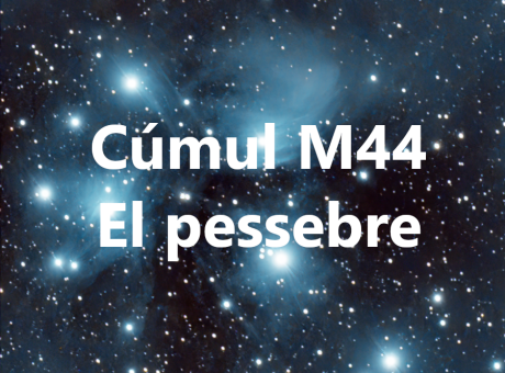 Capturant M44, el pessebre, el meu primer cúmul estel·lar