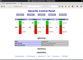 Activar OPcache a un servidor de 1&1 per accelerar la càrrega de les pàgines