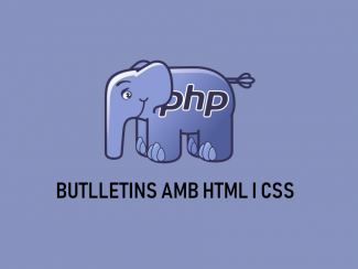 Programeta PHP per a fer enviaments de butlletins xulos amb HTML i CSS